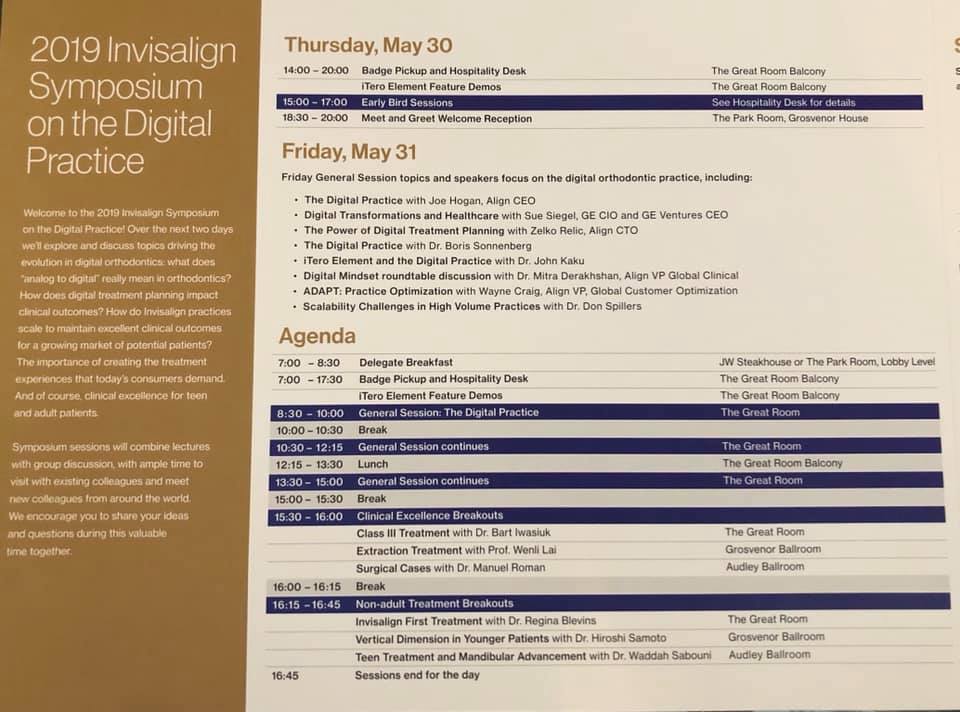 隱適美全球高峰會-Aligner-300-in-London-第一天與第二天行程