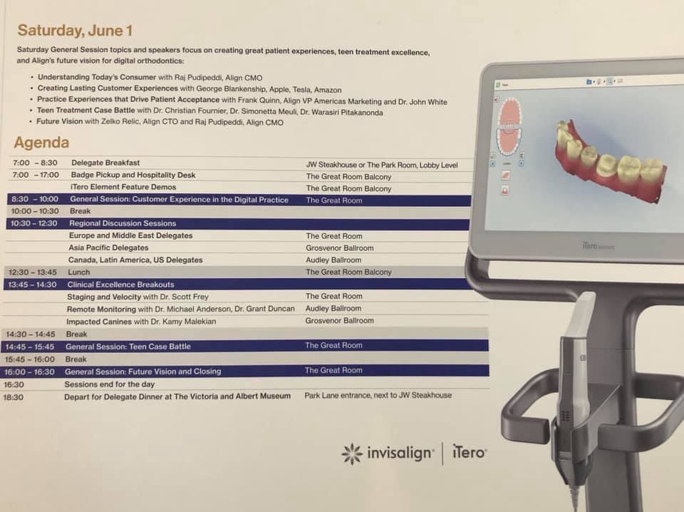 隱適美全球高峰會-Aligner-300-in-London-第三天以醫師分享與隱適美隱形矯正的未來發展為主