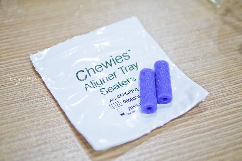 隱適美隱形牙套日記-invisalign-戴蒙矯正器-牙齒矯正心得比較-隱適美Aligner-Chewies