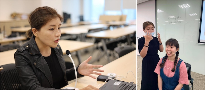 兒童牙齒矯正-隱形牙套-口腔肌肉訓練-聯合講座-活動花絮-1-楊念珊醫師-王亦群治療師