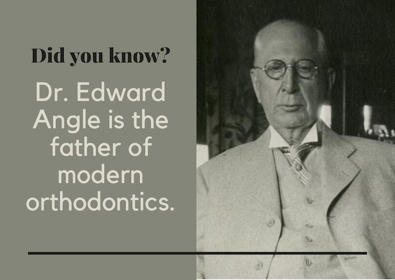 被奉為現代矯正學之父的Edward H. Angle