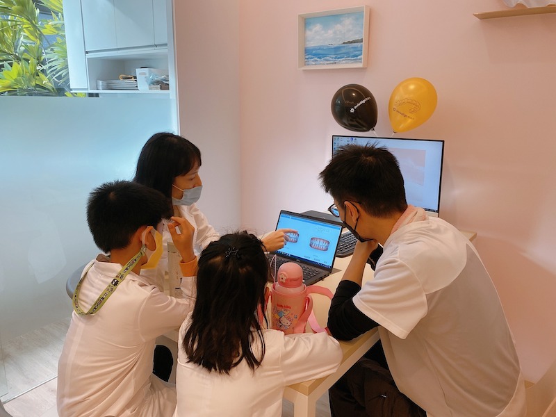 2022小小牙醫營-3D口掃體驗活動花絮-2-楊念珊醫師-台中-牙齒矯正醫師