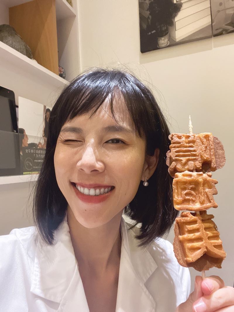 2022小小牙醫營-活動點心-現烤雞蛋糕-2-楊念珊醫師-台中-牙齒矯正醫師