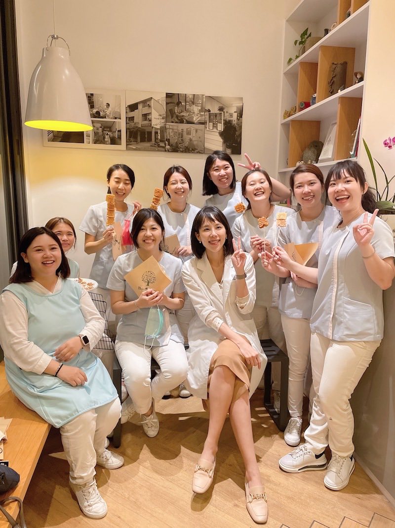 2022小小牙醫營-珊醫師團隊合影紀念-楊念珊醫師-台中-牙齒矯正醫師