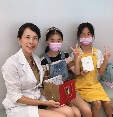 Dr.珊與兒童青少年隱適美患者