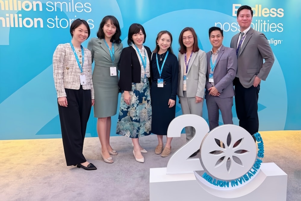 楊念珊醫師三度受邀參加2025隱適美高峰會,參加全球Top300隱適美專家盛宴
